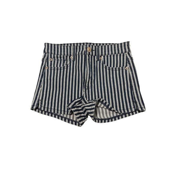American Eagle Hi-Rise Shortie Denim
Striped Shorts size 2 - Picture 3 of 7